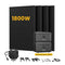 Stockage de batterie de 4096 Wh + 4 panneaux solaires bifaciaux de 450 W + onduleur de 800 W