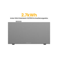 Batterie d'extension Anker BP2700 pour SOLIX 3 E2700 Pro/Solix 2 E1600 Pro