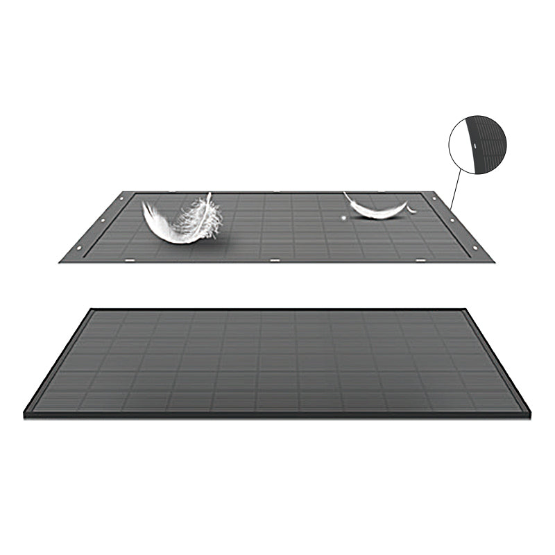 Balkonkraftwerk 1000Wp Flexibles Solarpanel/ 800W EZ1-M APSYSTEMS Wechselrichter