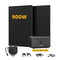 Stockage de batterie de 2048 Wh + 2 panneaux solaires bifaciaux de 450 W + onduleur de 800 W