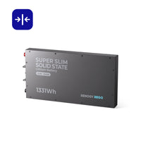 Renogy Super Slim Solid State Lithiumbatterij, 12V 104AH 