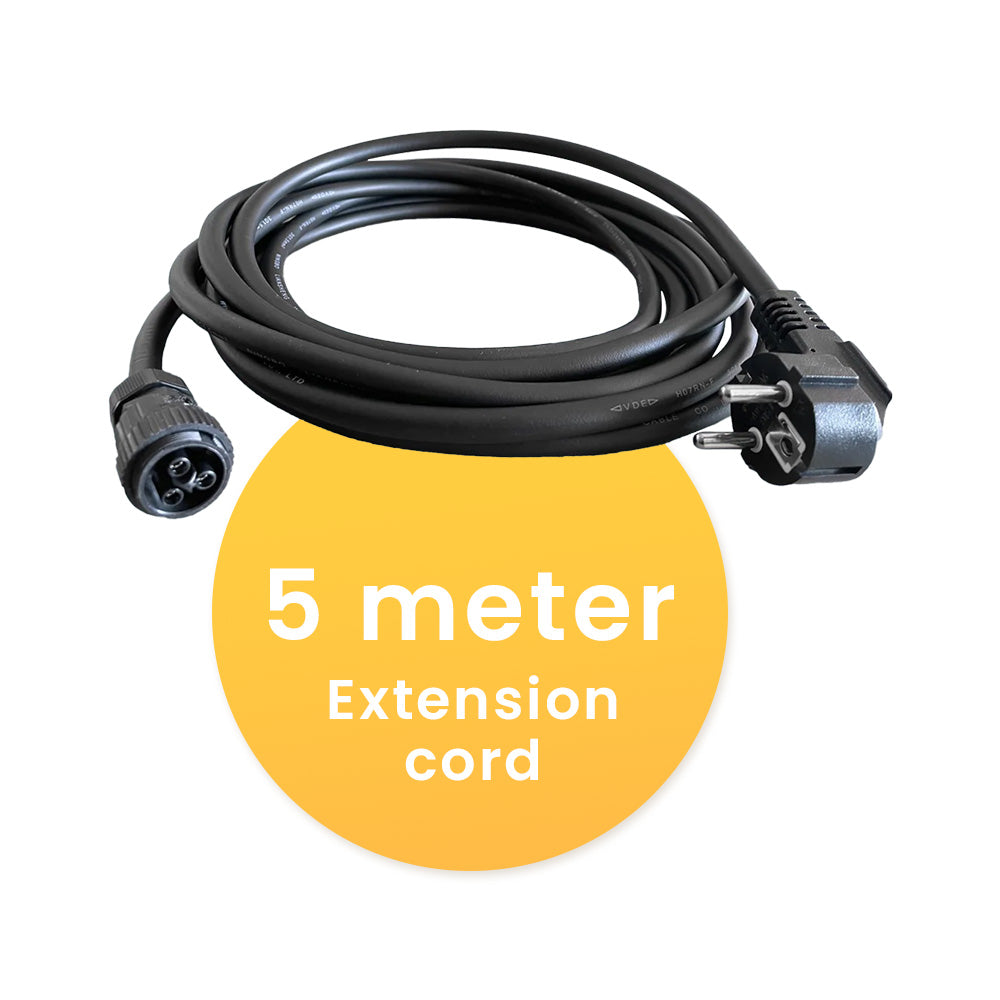 5m aansluitkabel voor APsystems 800 micro-omvormer (Schuko-stekker, compatibel met EZ1-M)